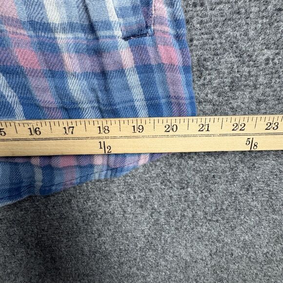 Johnnie-O Surflannel Shirt Mens Size M Plaid Flannel Long Sleeve Casual - Picture 6 of 8